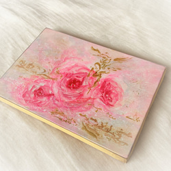 マリアンローズ ～ピンク～ SM_R_04　薔薇の絵 ピンク 5枚目の画像