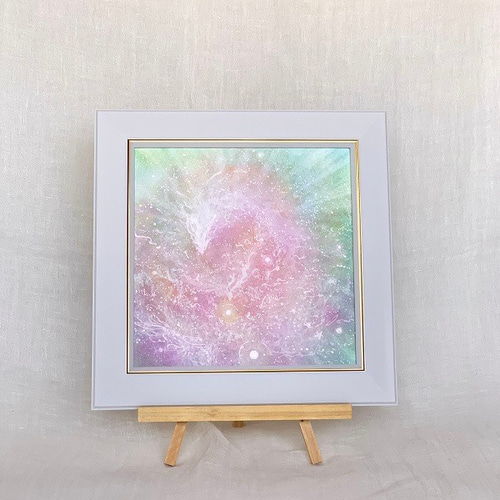 ☆龍神様の絵☆20cm角 オーダーメイドパステルアート 絵画