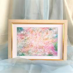 油絵 絵画 【シロツメクサの花畑】 油絵 絵画 シロツメクサの花畑【A3】 - arashi1783 - BOOTH