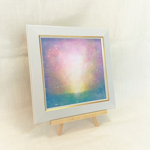 ☆彩☆癒しのヒカリ 原画20cm角パステルアート 絵画 HIDEKI 通販