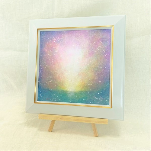 ☆彩☆癒しのヒカリ 原画20cm角パステルアート 絵画 HIDEKI 通販