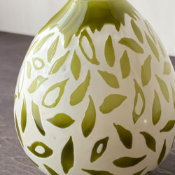 pattern vase　花挿し　leafs 4枚目の画像