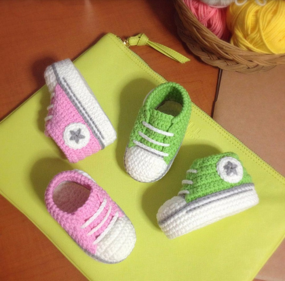 Pastel baby sneakers/パステルベビースニーカー 2枚目の画像