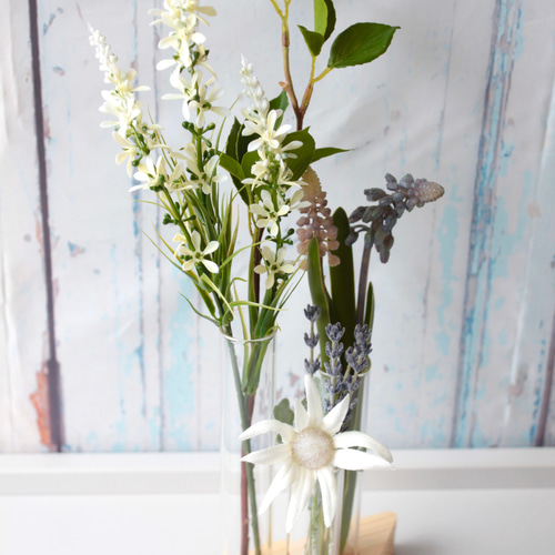 3連タイプ試験管一輪挿し