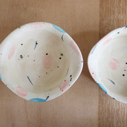 ふんわり雰囲気の両手小鉢　鍋のとり鉢にも 3枚目の画像