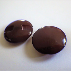 ブラウンチョコボタン（５個セット） 2枚目の画像