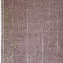 ココアウールストライプはぎれ２枚（74x65・60×58）LONDON SHRUNK 4枚目の画像