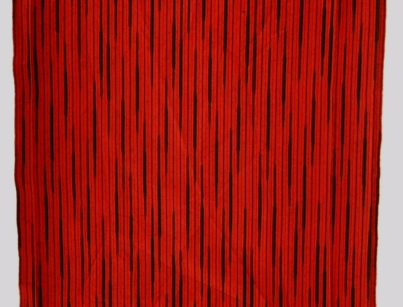 赤に黒縞75×30 4枚目の画像