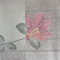 グレーにピンクの花205x18 3枚目の画像