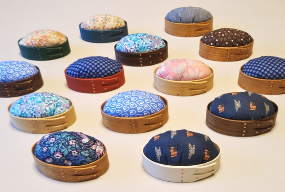 Pincushion 針山　（Shaker Oval Box #0) 3枚目の画像