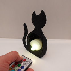 黒猫ライト 3枚目の画像