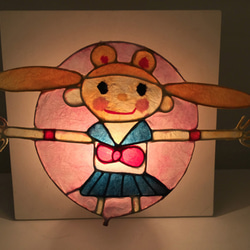 子ども達の描いた絵をあかりに・・らくがきライト（オンライン注文制作） 5枚目の画像