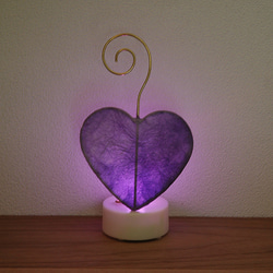 新型・愛ライト（スタンド）・紫 2枚目の画像
