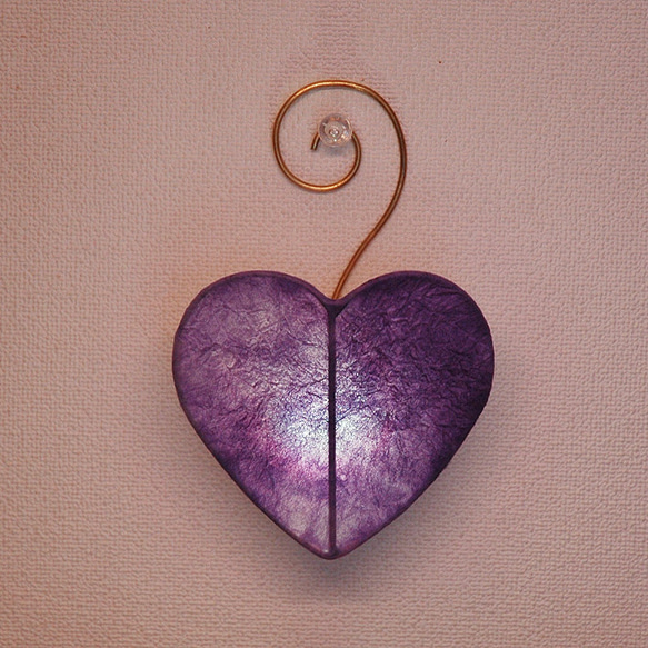 新型・愛ライト（壁掛け）・紫 2枚目の画像