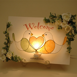 縁の切れないウエルカムボード 3枚目の画像