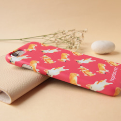 かわいいCorgi Gecko PuppyモバイルシェルiPhone 6 7 8 x Max 11 Samsung 3枚目の画像