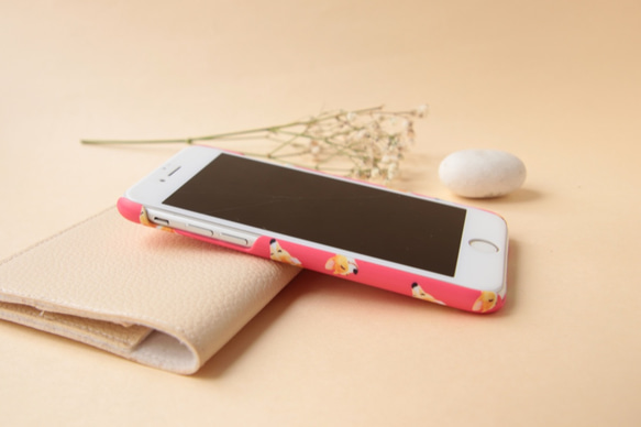 かわいいCorgi Gecko PuppyモバイルシェルiPhone 6 7 8 x Max 11 Samsung 6枚目の画像