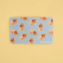 金毛尋回犬 黃金獵犬 Kiki 小狗 交通卡貼 悠遊卡 八達通卡 第2張的照片