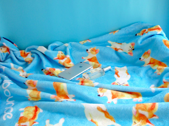 柯基 哥基 毛毯 小狗 空調毯 暖暖毯 被毯 披毯 保暖毯 寵物蓋毯 第5張的照片
