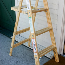 MICHIGAN LADDER ミシガンラダー4F (高さ114cm) 木製脚立 その他 