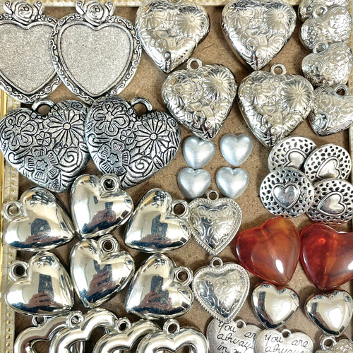 大容量/ハートパーツまとめ売りセット♡ チャーム tommo's antique