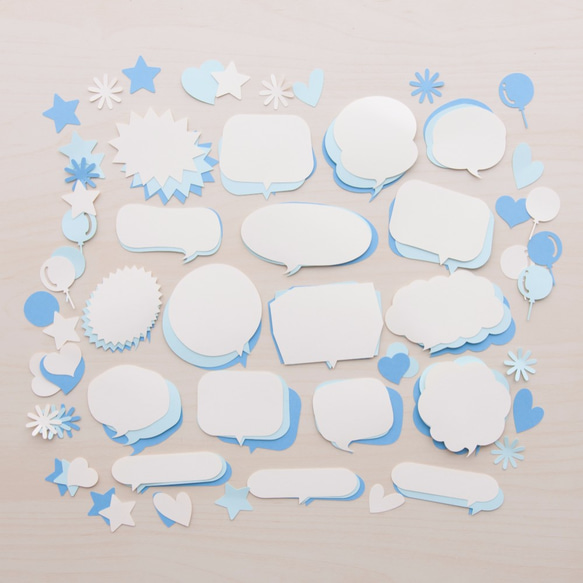 ◇オーダー用◇ダイカット うさぎちゃん 見開きメッセージカード