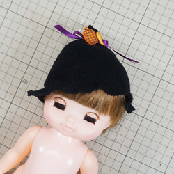 ハロウィン仮装衣装★帽子★25-26センチ人形用★丁寧に縫製しました★送料無料 2枚目の画像