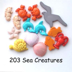 [ff-0203]海の生き物　2袋セット 1枚目の画像