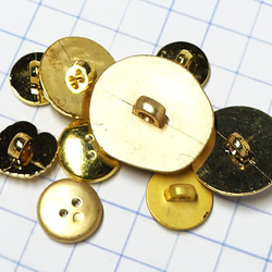 [ff-0409]ゴールドボタン　2袋セット 3枚目の画像