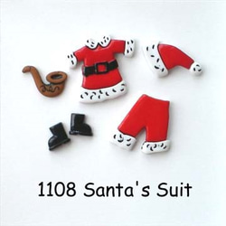 [ff-1108]サンタのスーツ　2袋セット 1枚目の画像