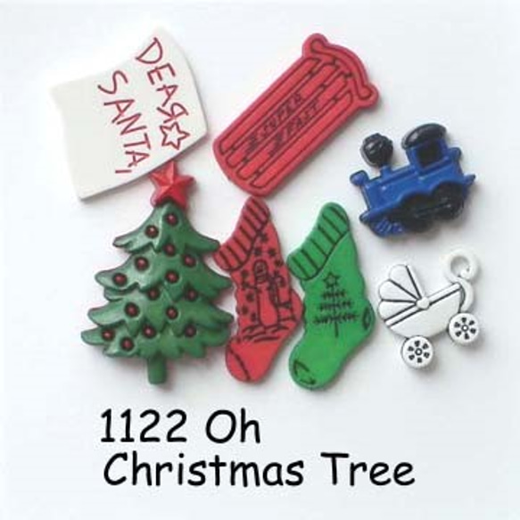 [ff-1122]クリスマスツリー　2袋セット 1枚目の画像