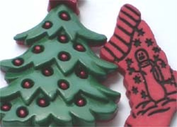[ff-1122]クリスマスツリー　2袋セット 2枚目の画像