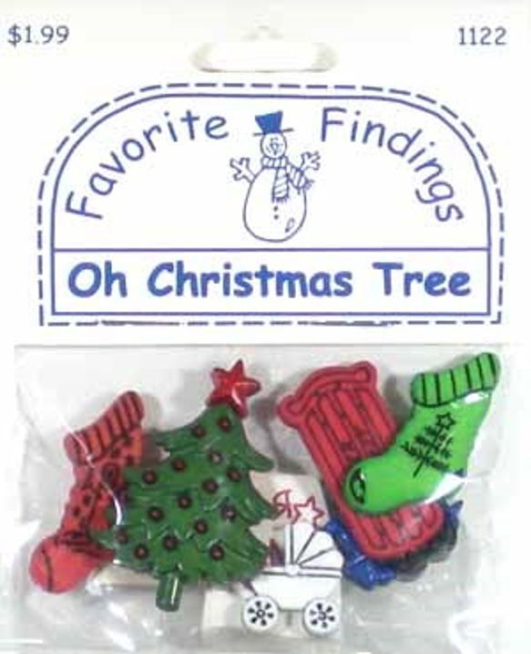 [ff-1122]クリスマスツリー　2袋セット 5枚目の画像