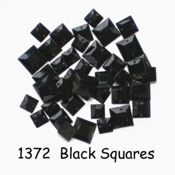 [ff-1372]ブラックスクエア　2袋セット 1枚目の画像