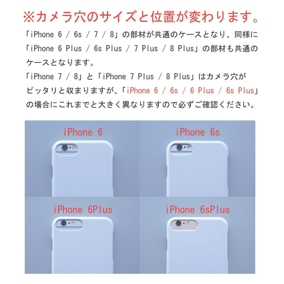 iPhone専用クリアスマホケース（アジサイ)表面のみ印刷 3枚目の画像