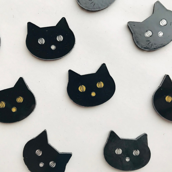 [Brooch]くろねこブローチ 6枚目の画像