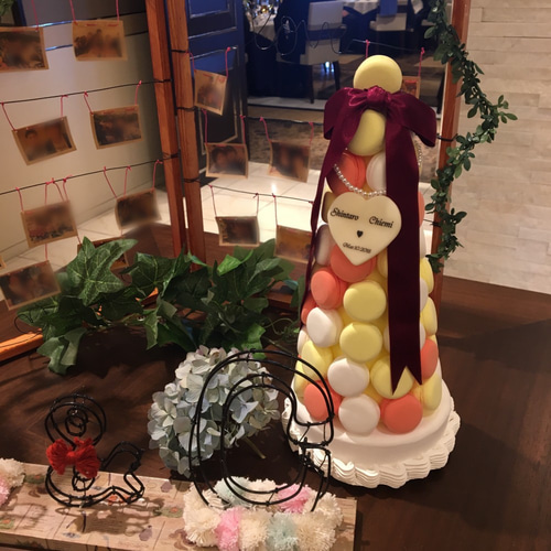 名入れ致します】オーダーメイドのマカロンタワー♡Lサイズ その他