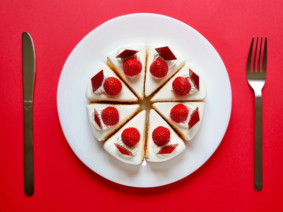 食べられない苺のショートケーキ 5枚目の画像