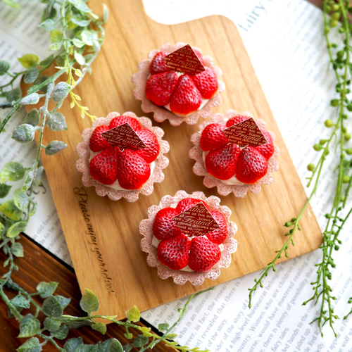 メンダコタルト♡苺 あまおうのいちごタルト」﻿ ﻿ 期間限定スイーツ1番人気のいちごの