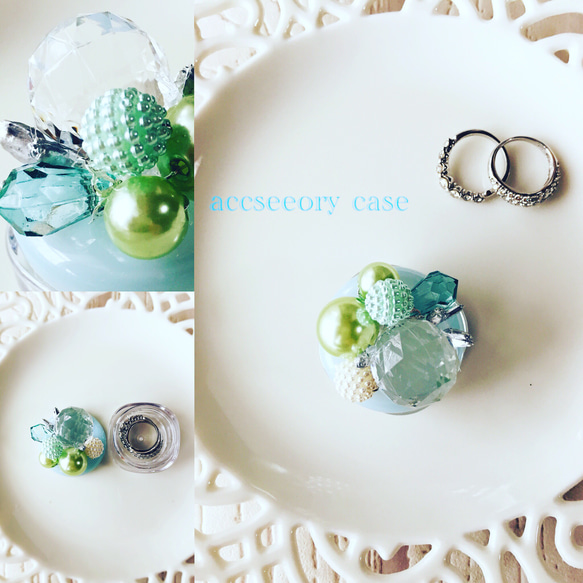 accessory case クリスタルグリーン 1枚目の画像