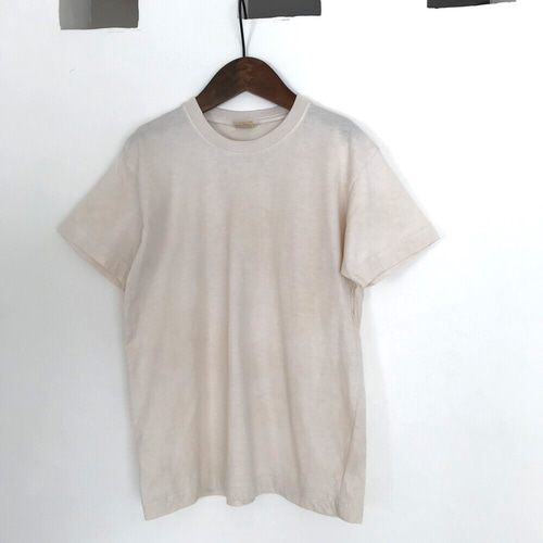 紅茶染めティシャツ✩⡱薄め染Asize:140 miunana* 子供服 miunana 通販  