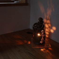 ランプ・照明　明かり灯る人形　　『純喫茶くりいま』 10枚目の画像