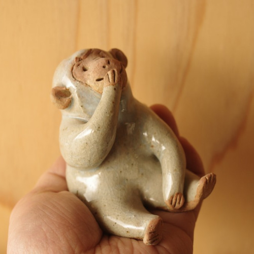 三猿の置物 (見ざる言わざる聞かざる) 立体・オブジェ 歩夢工房 三猿の置物 (見ざる言わざる聞かざる) 立体・オブジェ 歩夢工房