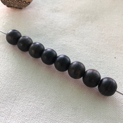 ＊ウッドビーズ（wooden beads）神代水楢10*11mm　3pcs 3枚目の画像