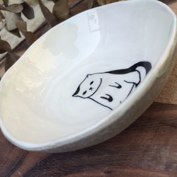耳邊 貓系列-小圓碗 豆皿 第2張的照片