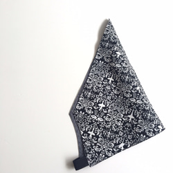 【送料無料】リバーシブル大人用三角巾 バレリーナ 1枚目の画像