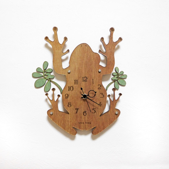 tree frog -clock- 1枚目の画像