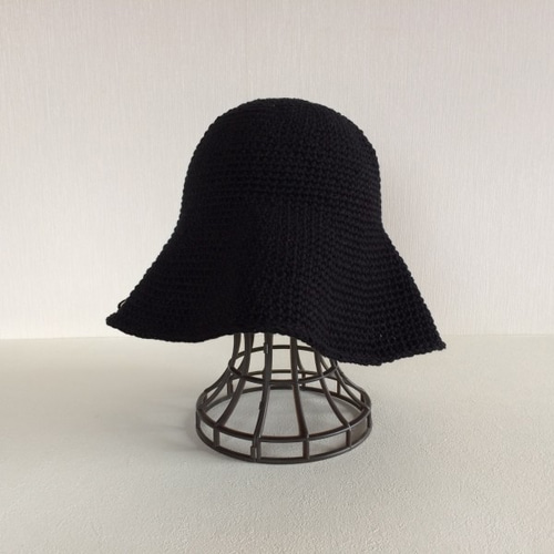受注製作】アフリカンフラワーモチーフバケットハット(あご