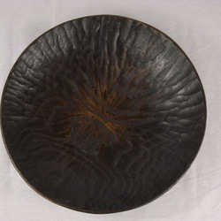 しのぎ丸鉢（径27×高5ｃｍ） 3枚目の画像
