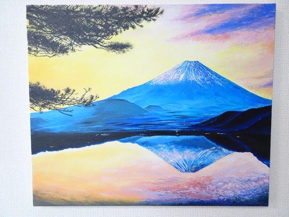 富士山/アクリル/絵画/キャンバス 絵画 もちっこ 通販 11987330 富士山/アクリル/絵画/キャンバス 絵画 もちっこ 通販 11987330